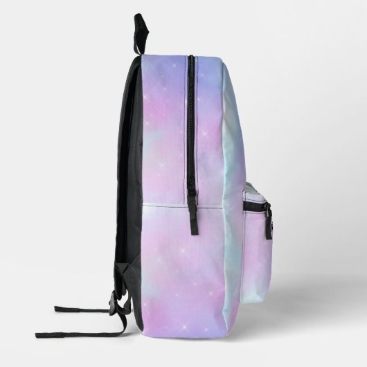 Pastelwolke Aquarellfarbe Bedruckter Rucksack (Links)
