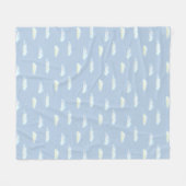 Pastelwolken auf hellblauen fleecedecke (Vorderseite (Horizontal))