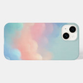 Pastelwolken Case-Mate iPhone Hülle (Rückseite (Horizontal))