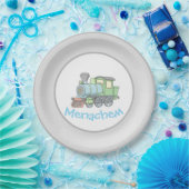 Pastelzug Pappteller (Party)