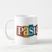 Pasten-Block-Logo-Farbe Kaffeetasse (Links)