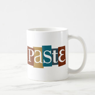 Pasten-Block-Logo-Farbe Kaffeetasse