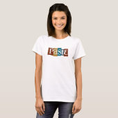 Pasten-Block-Logo-Farbe T-Shirt (Vorne ganz)
