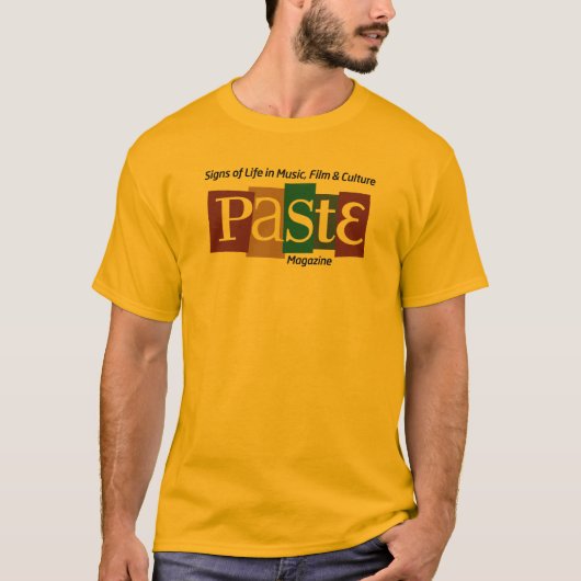 Pasten-Block-Logo-Mag und Umbau-Farbe T-Shirt (Vorderseite)