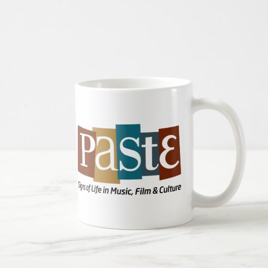 Pasten-Block-Logo-Umbau auf unterer Farbe Kaffeetasse (Rechts)