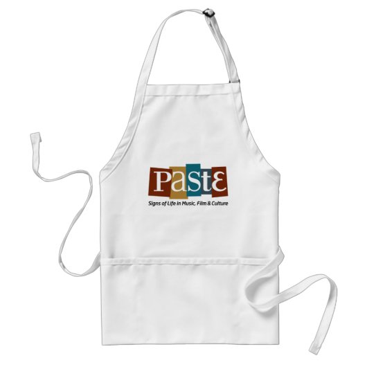 Pasten-Block-Logo-Umbau auf unterer Farbe Schürze (Vorne)