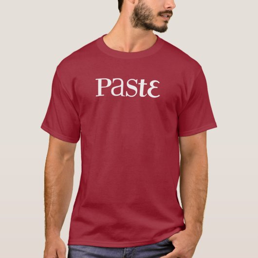 Pasten-klassischer weißer Logo-T - Shirt (Vorderseite)