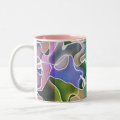 Pastete Abstrakte Streifen Tasse (Links)