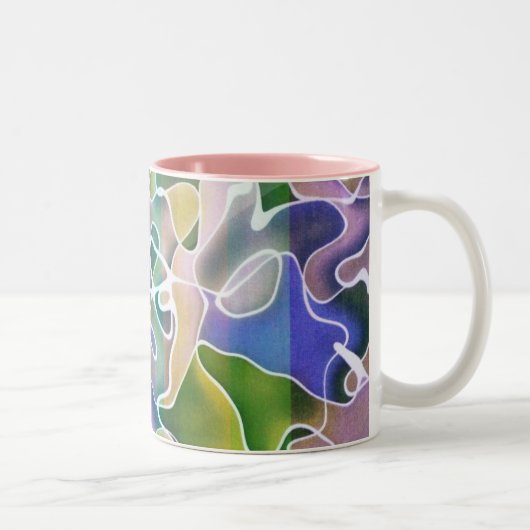 Pastete Abstrakte Streifen Tasse (Rechts)
