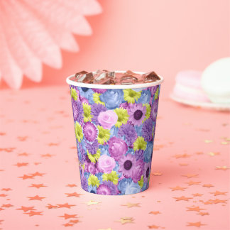 Pastete Blume Papier Cup Pappbecher