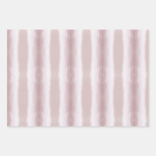 Pastete Fade Pink Lila Wasserfarben Geschenkpapier Set (Vorderseite)