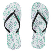 Pastete, lila und grüne Wasserfarben Badesandalen (Fußbett)