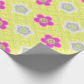 Pastete mit Blume Geschenkpapier (Ecke)