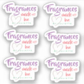 Pastete mit Liebe Herzparfüm Aufkleber (Vorderseite)