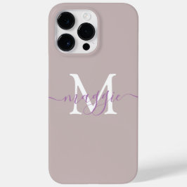 Pastete Script Monogram Personalisiert Phone Case