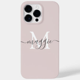 Pastete Script Monogram Personalisiert Phone Case