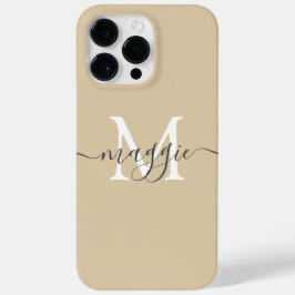 Pastete Script Monogram Personalisiert Phone Case