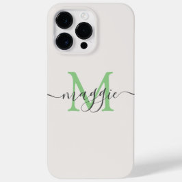 Pastete Script Monogram Personalisiert Phone Case