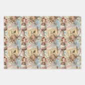 Pastete Viktorianisches Weihnachtswrapping Papier (Vorderseite 2)