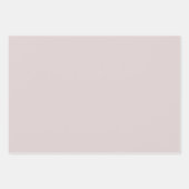 Pastete Wasserfarben Frühlingsblüten Wrapping Pape Geschenkpapier Set (Vorderseite 3)