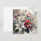 Pastete Weihnachtssprays Feiertagskarte (Vorne/Hinten)