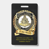 Pasteur Ausweis (Rückseite)