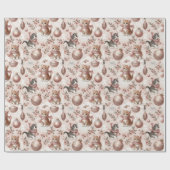 Pasteur Kittens Weihnachtswrapping Paper Geschenkpapier (Flach)