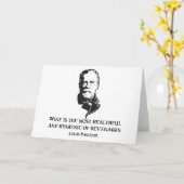 Pasteur - Wein Karte (Gelbe Blume)