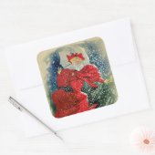 Pastilles Geraudel Quadratischer Aufkleber (Umschlag)