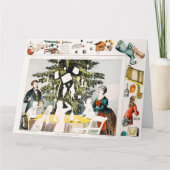 Pastime for Little Fingers Christmas Game Karte (Vorderseite)