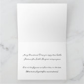 Pastime for Little Fingers Christmas Game Karte (Innenseite)