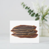 Pastirma in Scheiben Postkarte (Stehend Vorderseite)