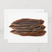 Pastirma in Scheiben Postkarte (Vorne/Hinten)