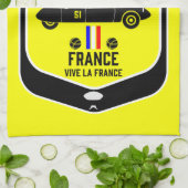 Pastis de Marseille Frankreich Geschirrtuch (Gefaltet)