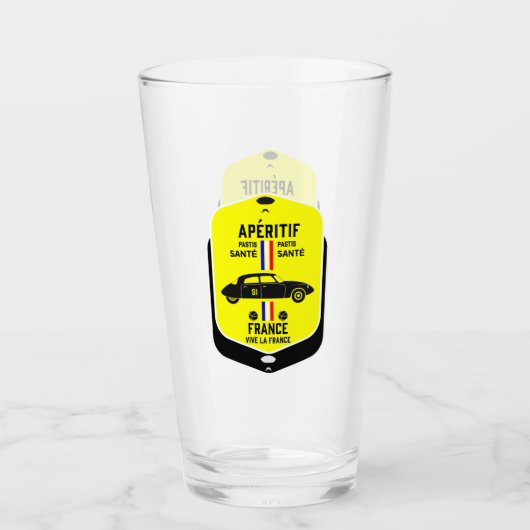 Pastis de Marseille Frankreich Glas (Vorderseite)