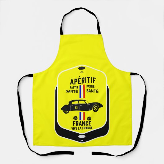 Pastis de Marseille Frankreich Schürze (Vorderseite)