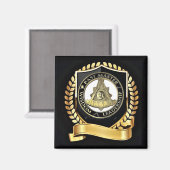 Pastmaster Mason Magnet (Vorderseite/Rückseite)