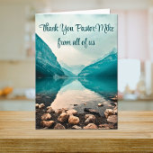 Pastor am Rocky Beach Bewertung aus der Gemeinde Dankeskarte