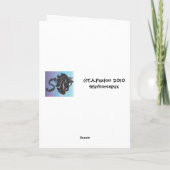 Pastor-Anerkennungs-Bibel-Bärn-Karte Dankeskarte (Rückseite)