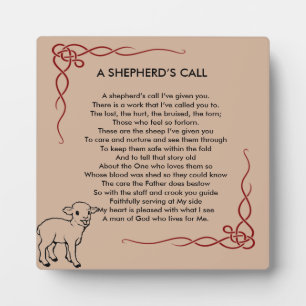 Pastor Appreciation Plaque Fotoplatte