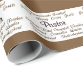 Pastor-Attribute Geschenkpapier (Rolleneckpunkt)
