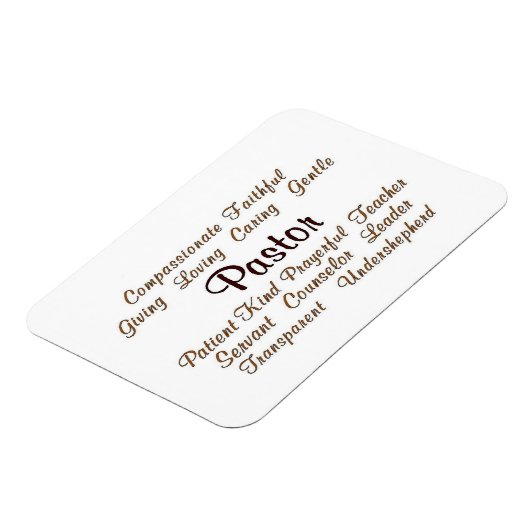 Pastor-Attribute Magnet (Linke Seite)