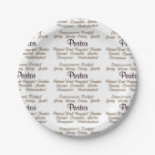 Pastor-Attribute Pappteller (Vorderseite)