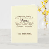 PASTOR Aufwertung Sonntag - AT Card Karte (Gelbe Blume)