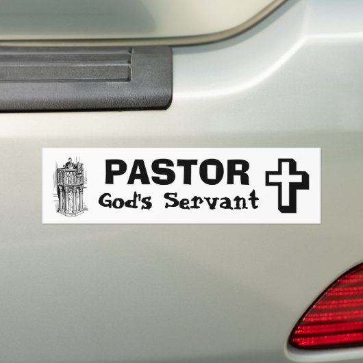 Pastor Autoaufkleber (Auf Auto)