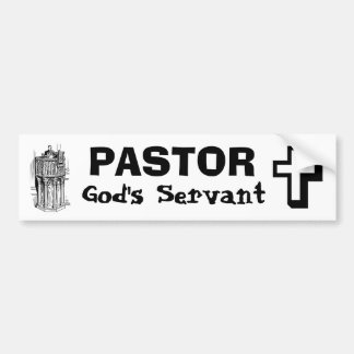 Pastor Autoaufkleber
