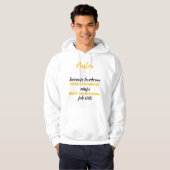 Pastor Because Hardcore Devil Stomping Ninja bl Hoodie (Vorne ganz)