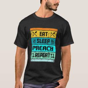 Pastor Best Pastor Wertschätzung Tag Preacher Funn T-Shirt