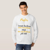 Pastor Beursache Hardcore Devil Stomping Ninja bl T-Shirt (Vorne ganz)