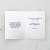 PASTOR Birthday Card - Steeple Karte (Innenseite)